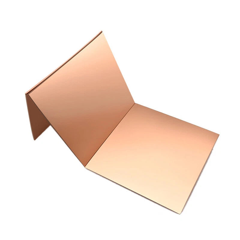 T2 Pure Copper Sheet Plate 99.9% Cu Metal Strip Block Flat Bar 0.3mm-40mm Thick