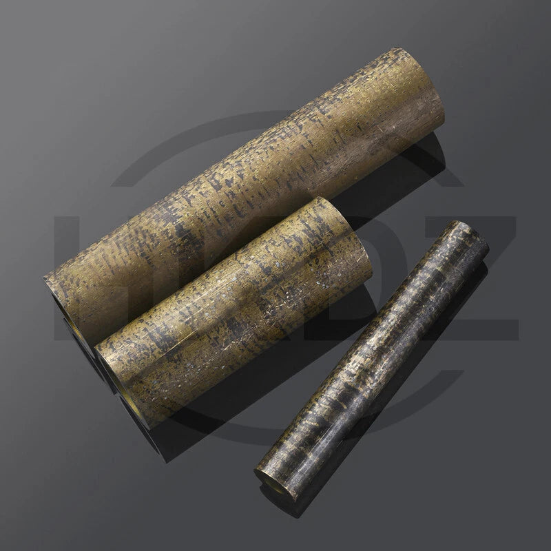 C59 Tin Bronze Tube — OD 25–110mm, ID 13–80mm, Length 100mm | Brass Bushing Pipe