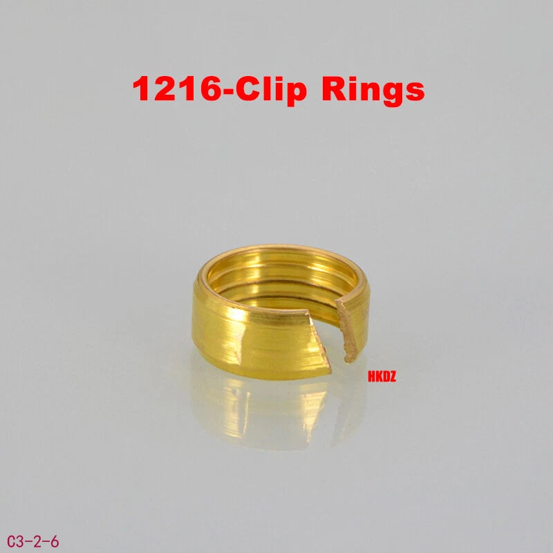 Push-Fit Tube Fittings for 12mm & 16mm Pipe — Straight, Elbow, Tee, Ball Valve, 1/2" & 3/4" NPT