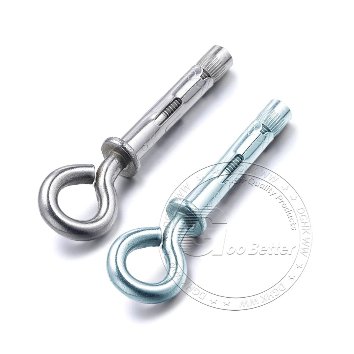 Heavy Duty Eye Bolt Shield Anchor Expansion Bolts — Closed Hook, Eye & Triangular Head - HomeDIYer