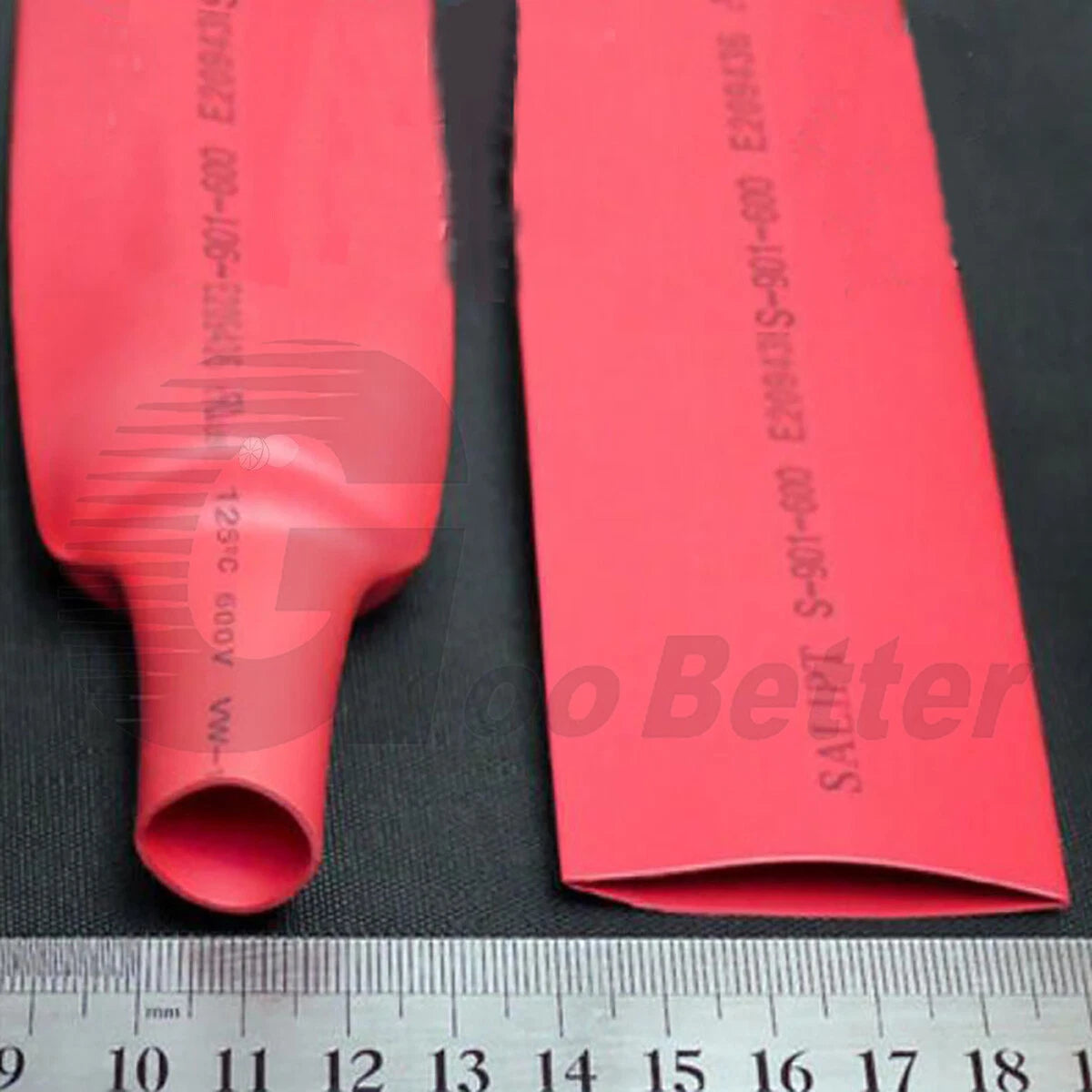 Red Heat Shrink Tubing — 2:1, 3:1 & 4:1 Ratios | Φ0.6mm–80mm | Adhesive & Non-Adhesive