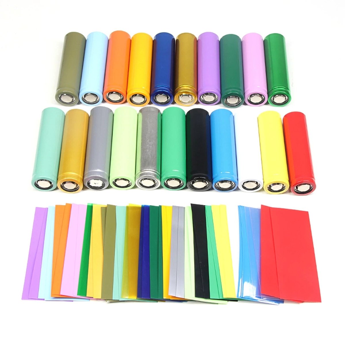 PVC Heat Shrink Tubing for RC & 18650 Battery Packs — 7mm to 200mm, 7 Colors - HomeDIYer