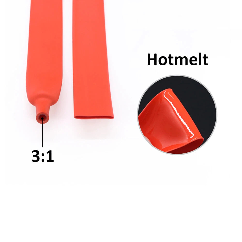 15.4mm Dual Wall Heat Shrink Tubing 3:1 Ratio, Adhesive Lined, Waterproof