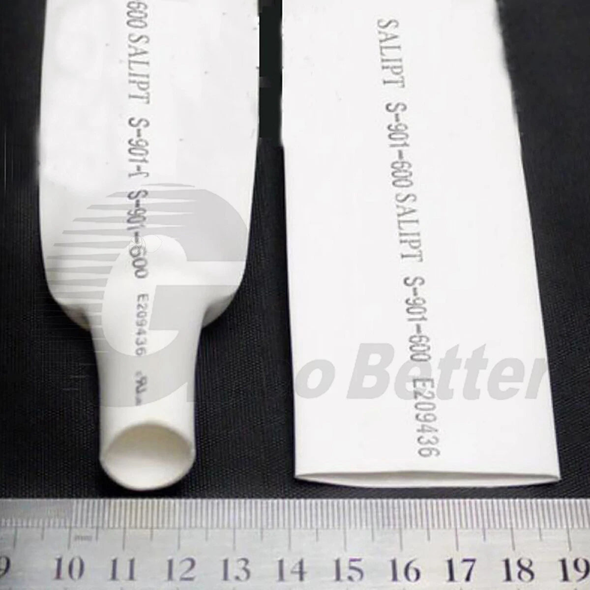 White Heat Shrink Tubing — 2:1 / 3:1 / 4:1 Ratio, Φ0.6mm–80mm, Wire & Cable Sleeving