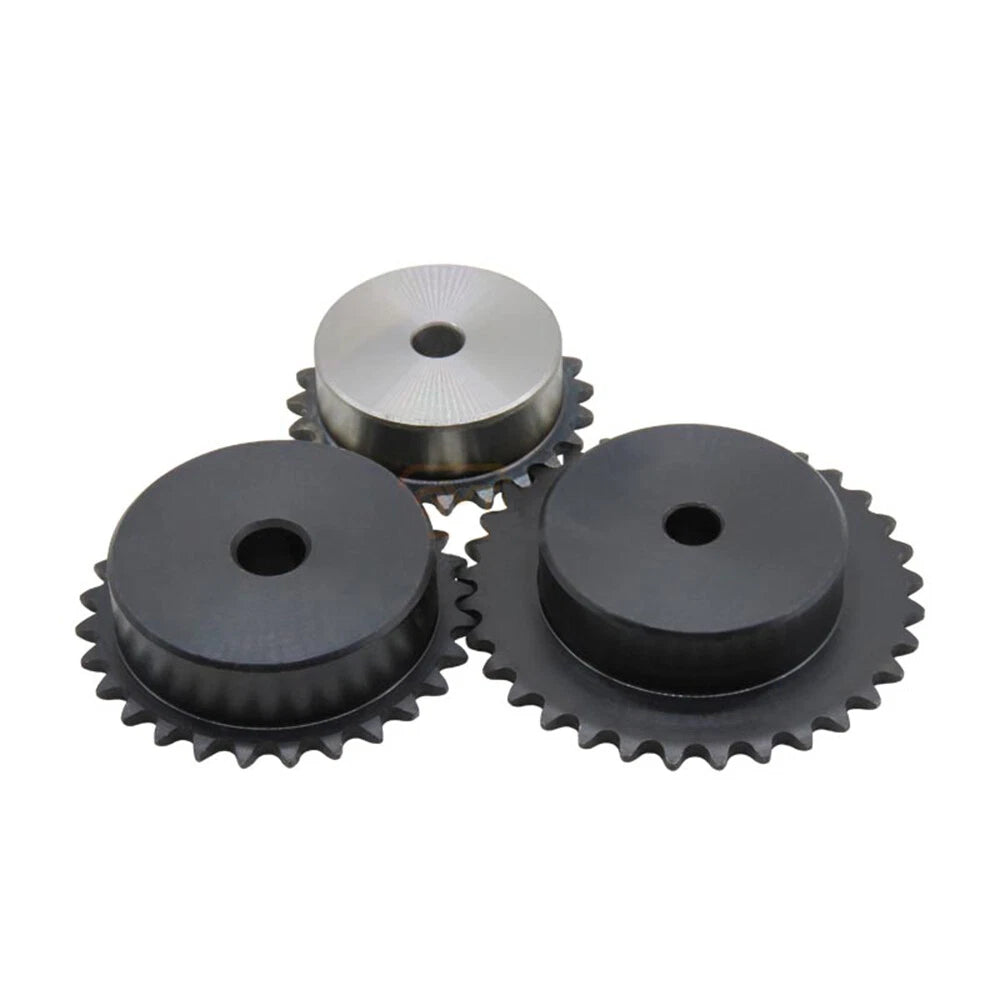 Simplex Sprocket Wheel for #25 (04C) Roller Chain, 9-40T, Pitch 1/4" Bore 6-20mm