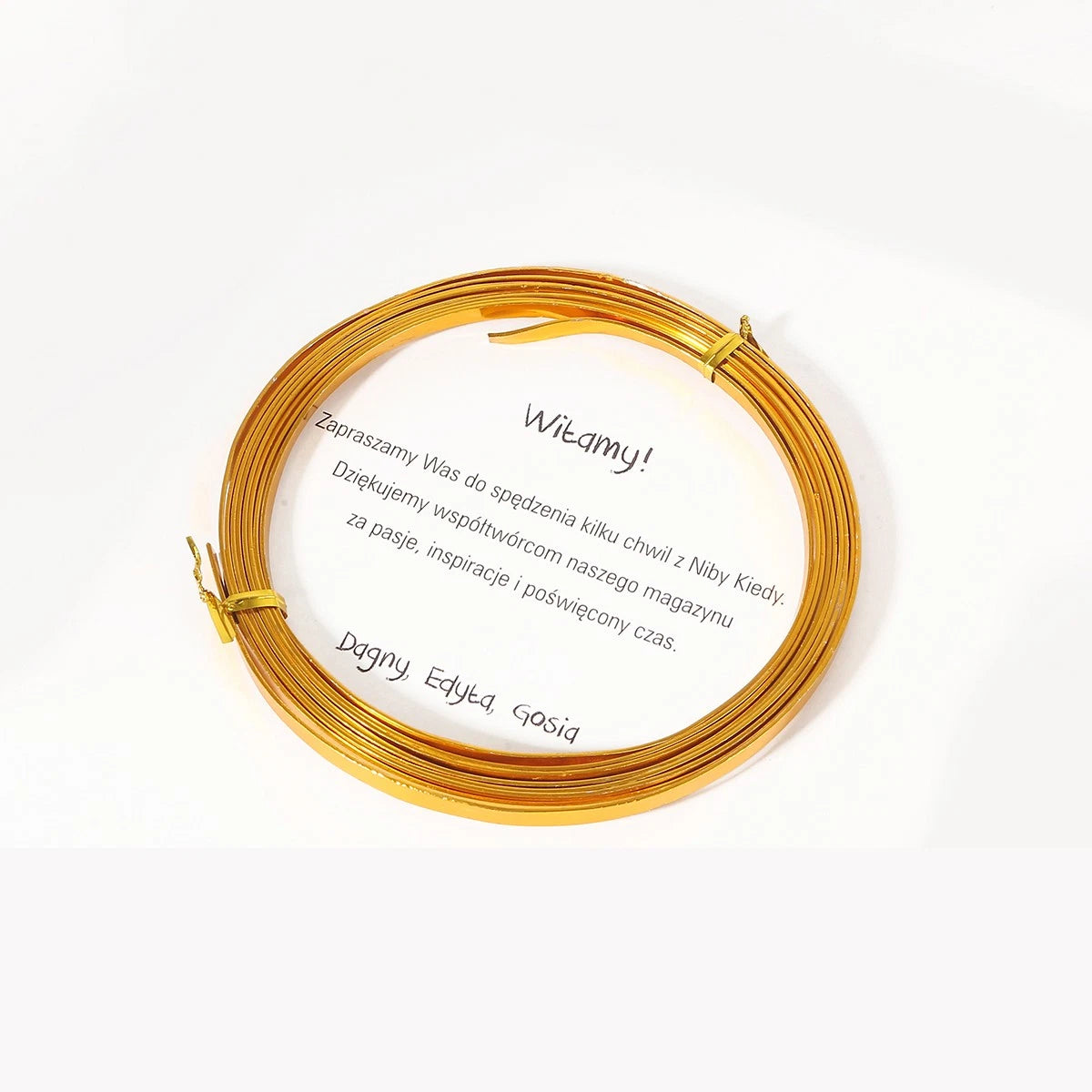 Colors Aluminum Flat Wire 5mm Bendable Metal Craft Jewelry Making Wires Strip