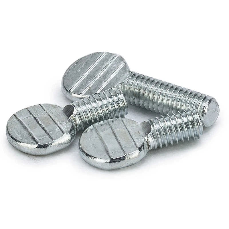 M5 M6 M8 Spade-head Thumb Screws Thumb Screw - Galvanized carbon steel