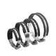 18mm-311mm Rubber Lined Jubilee Clips Cable Mounting Hose Water Pipe Clamp Stainless Steel