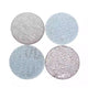 25mm 1 inch Sanding Discs Hook and Loop Pads 60-1000 Grit Dry Abrasive Sandpaper