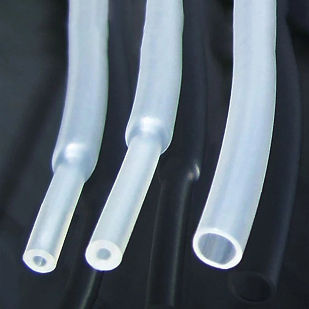 Clear Polyolefin Heat Shrink Tubing 3:1 Adhesive Glue Lined Tube Φ1.6 - Φ39mm
