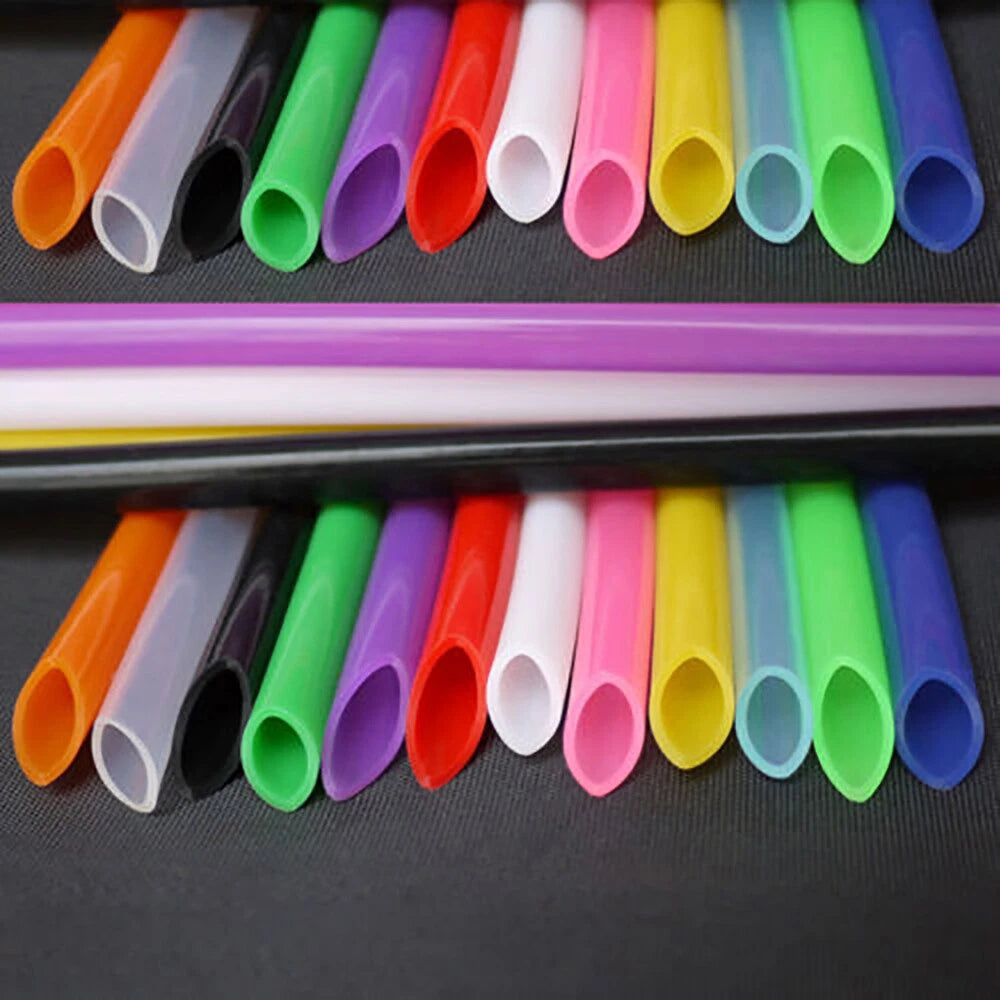 3mm-4mm ID. Food Grade Silicone Flexible Tubing High Temp Hose Soft Rubber Pipe