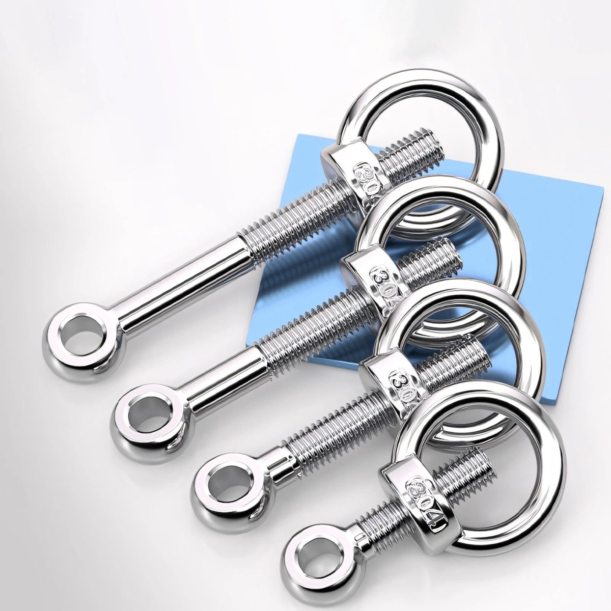 M16–M24 A2 304 Stainless Steel Lifting Eye Bolt & Eye Nut Threaded Ring - HomeDIYer