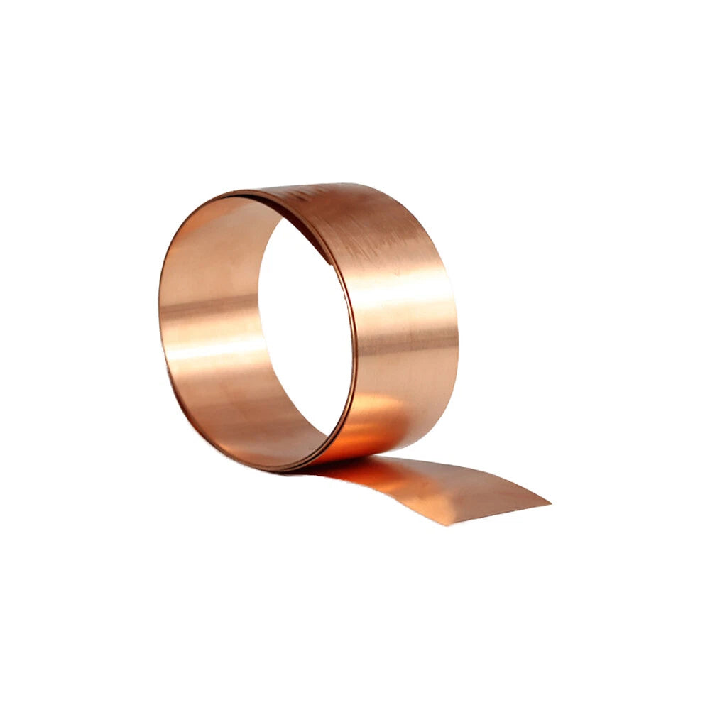1 Meter Copper Sheet Strip Pure Cu Thin Foil Plate Thick 0.05-1mm Width 10-50mm