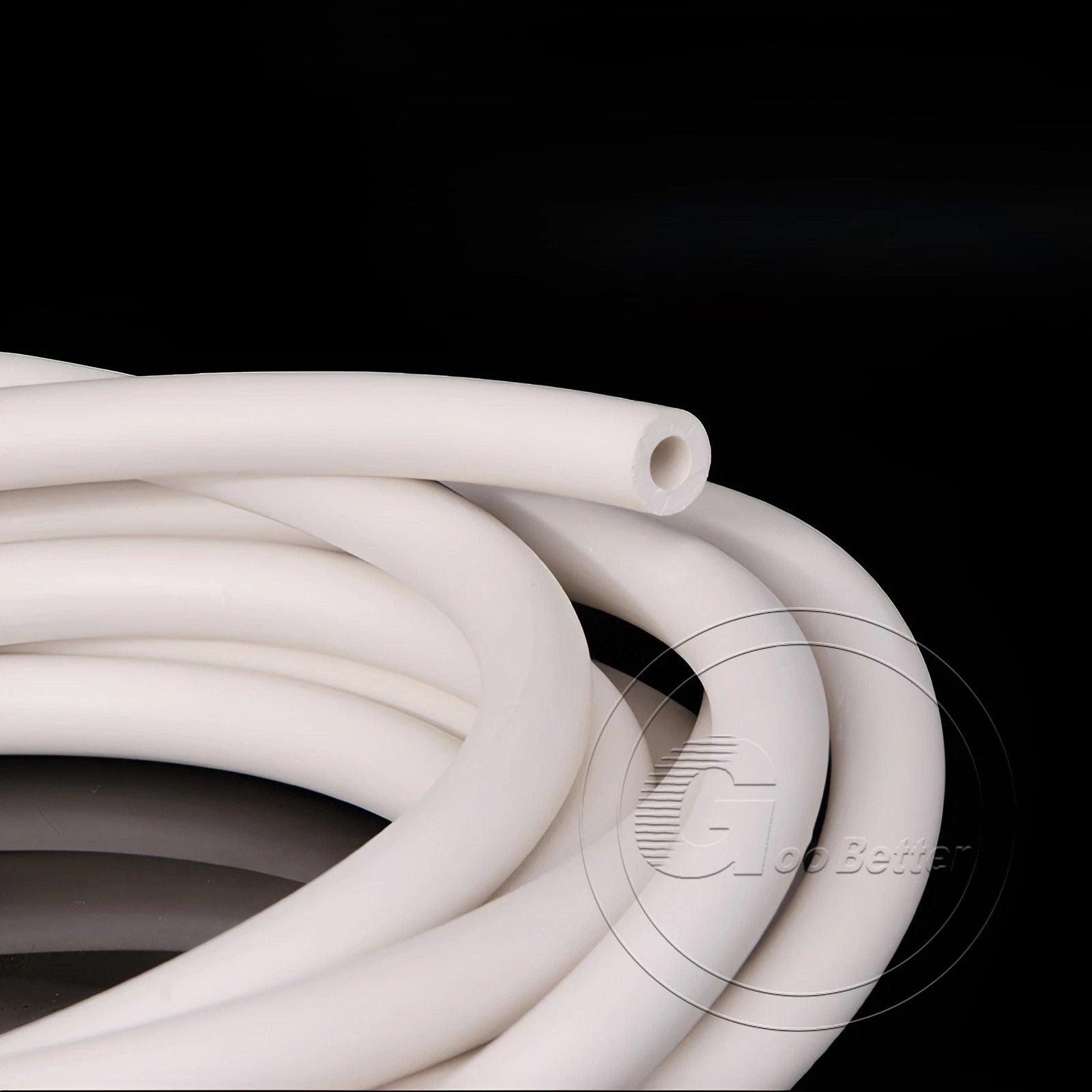 White Rubber Vacuum Tube — Flexible Laboratory Hose Pipe, 2mm–32mm ID