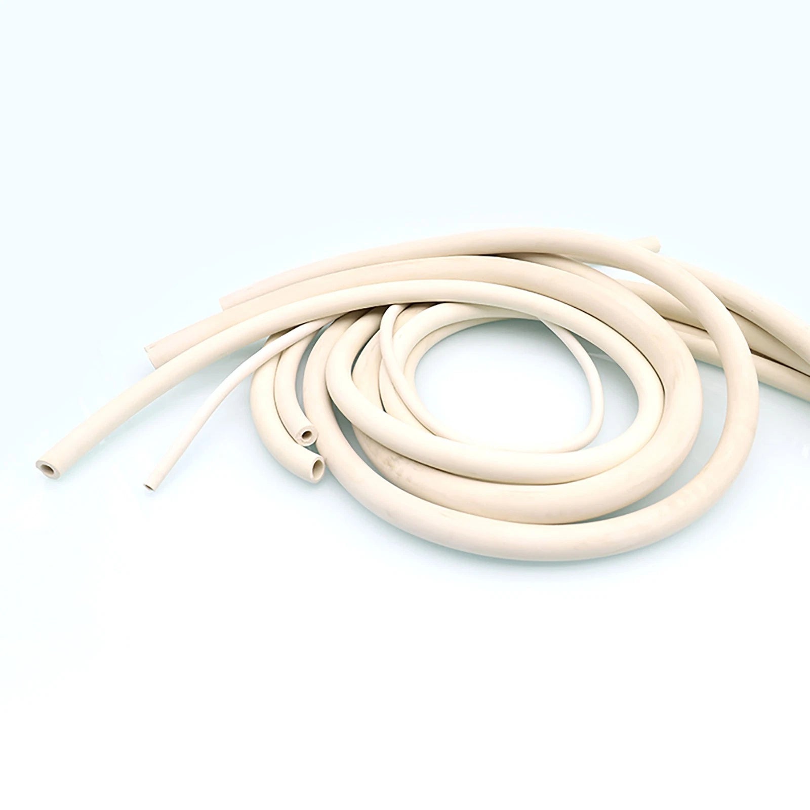 White Rubber Vacuum Tube – Flexible Laboratory Hose Pipe (ID 2mm–25mm)