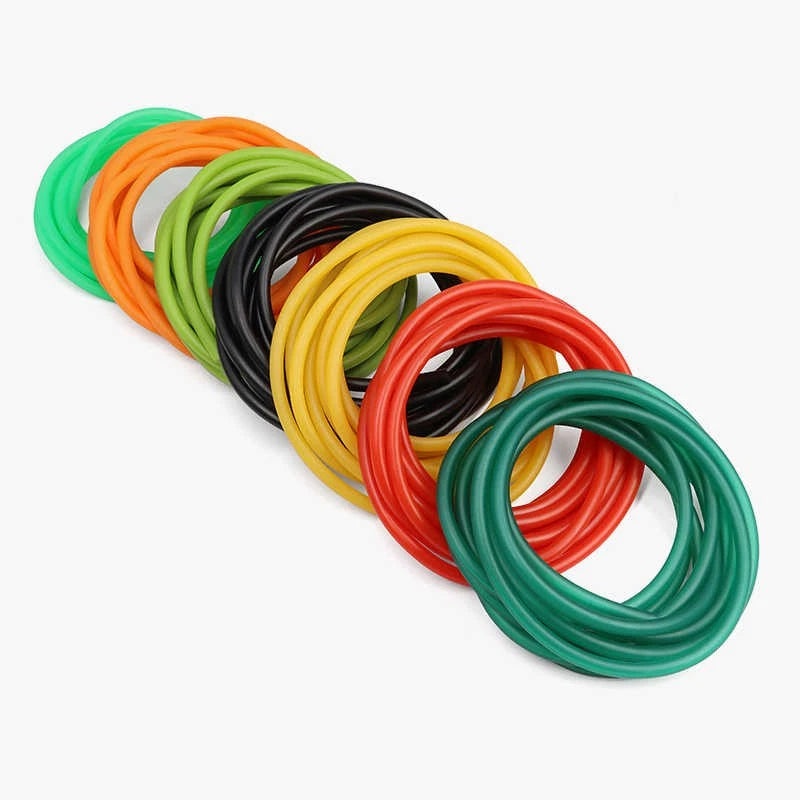 Natural Latex Rubber Tubing — High-Elastic Hollow & Solid Tube for Fishing, Slingshots & DIY