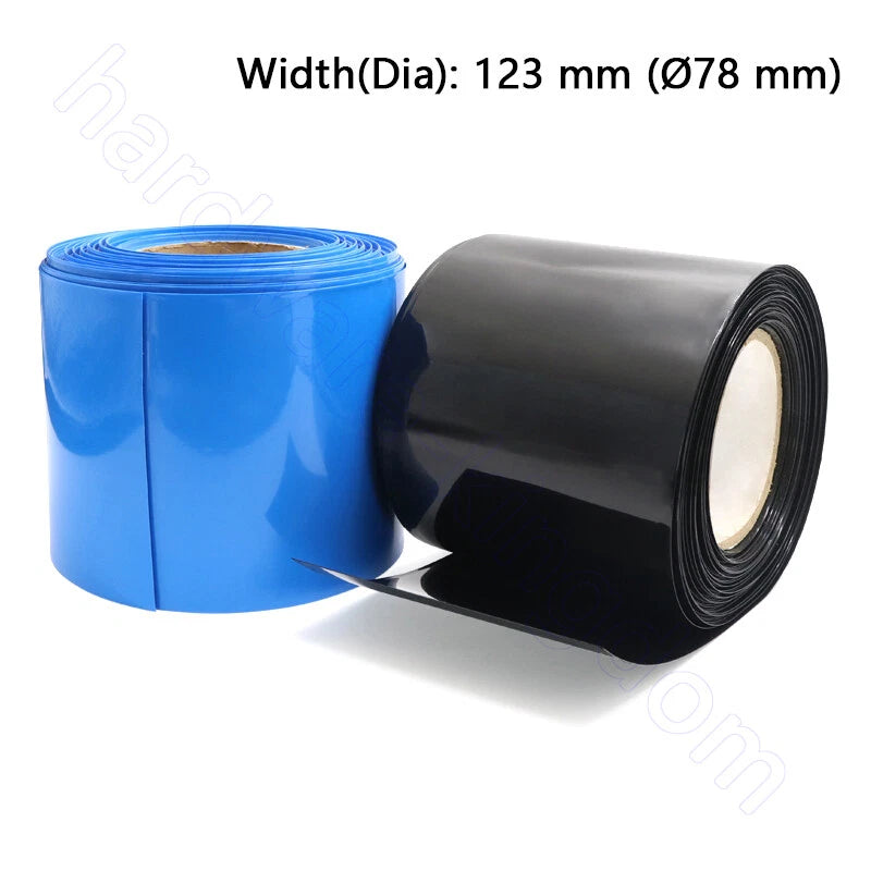 PVC Heat Shrink Tubing 7–130mm | RC Battery, LiPo, NiMH, NiCd Wire Wrap