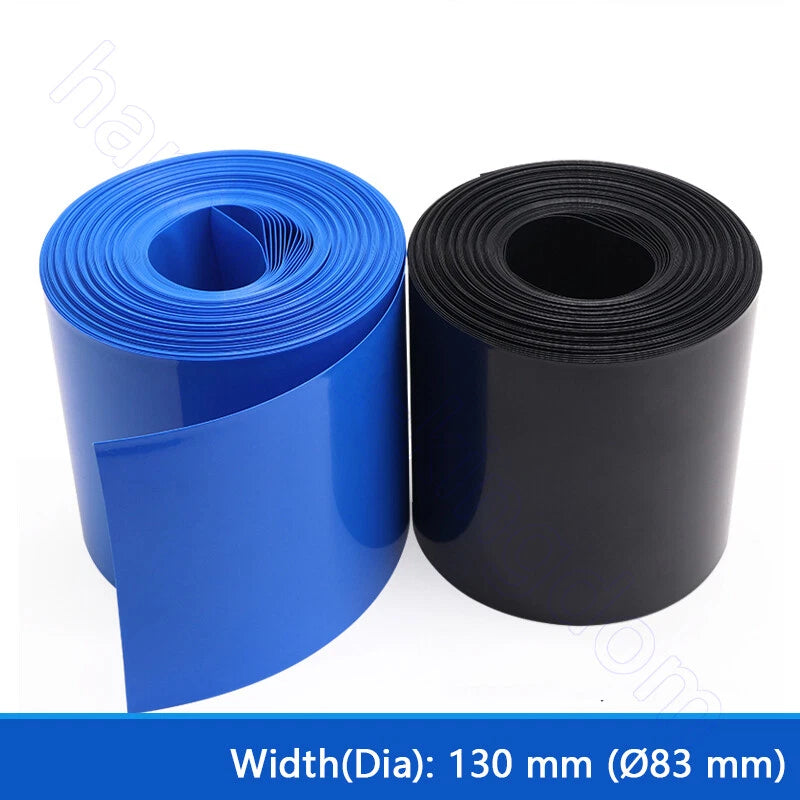 PVC Heat Shrink Tubing 7–130mm | RC Battery, LiPo, NiMH, NiCd Wire Wrap