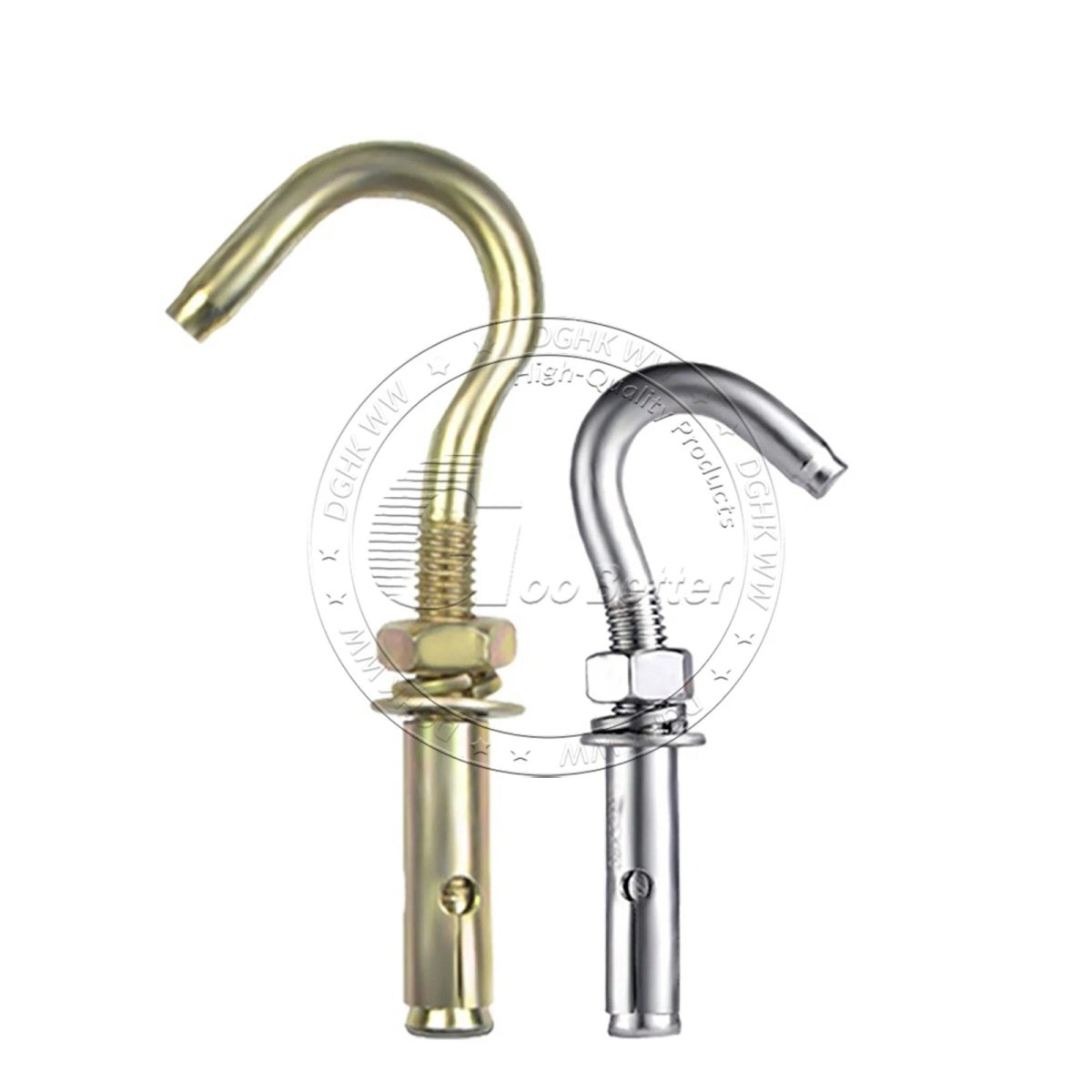 Heavy Duty Eye Bolt Shield Anchor Expansion Bolts — Closed Hook, Eye & Triangular Head - HomeDIYer