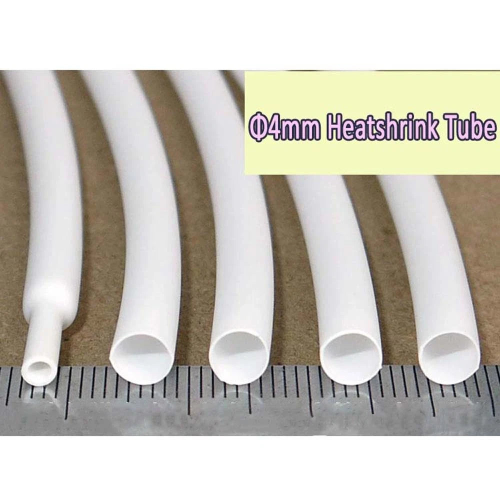 4mm Heat Shrink Tubing 2:1 Ratio – Wire Sleeving Wrap, 7 Colors