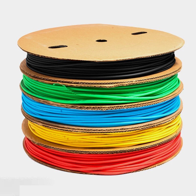 Heat Shrink Tubing Roll — 1mm to 10mm, Multiple Colors