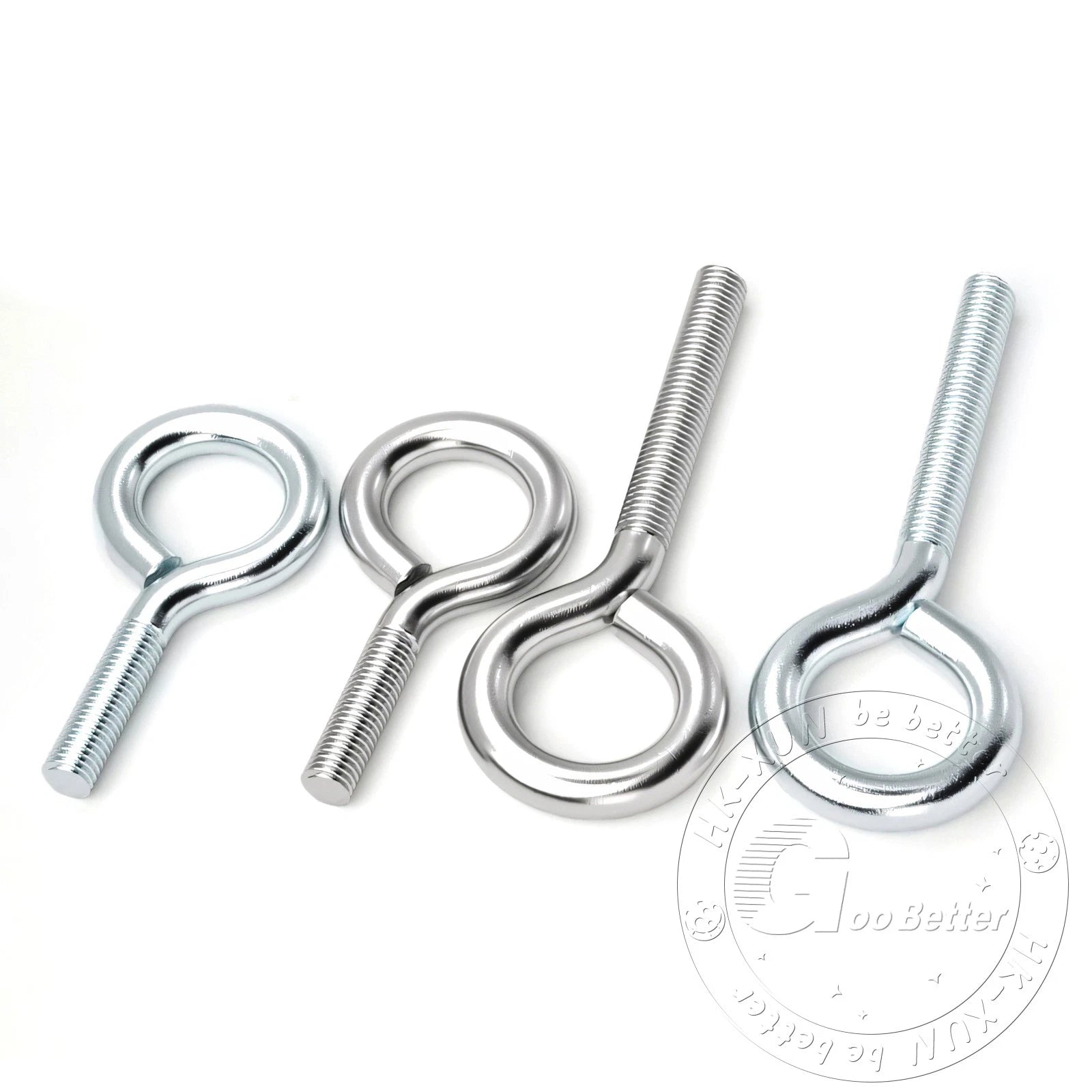 Galvanized Eye Screws Hooks Eye Bolts Closed Screws Rod Stainless Threaded Rings