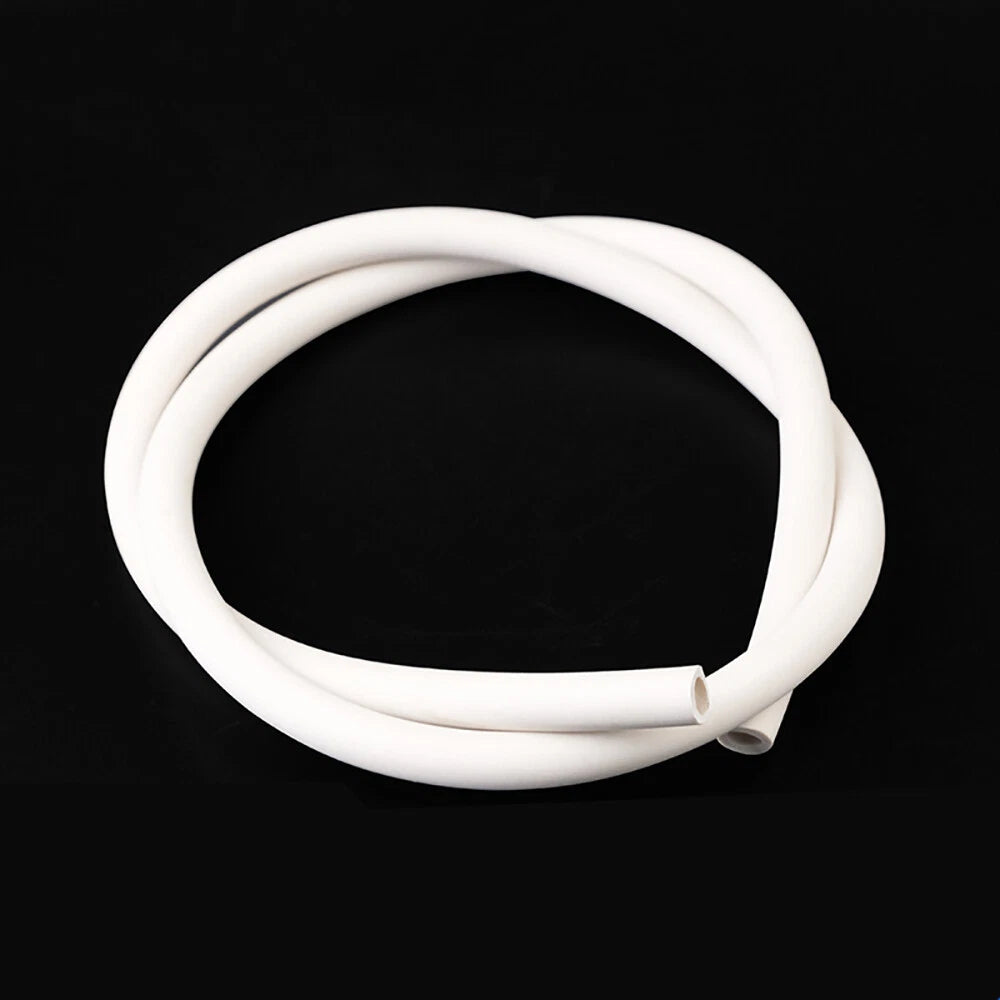 Flexible White Rubber Fuel Hose — Petrol, Diesel & Oil Pipe