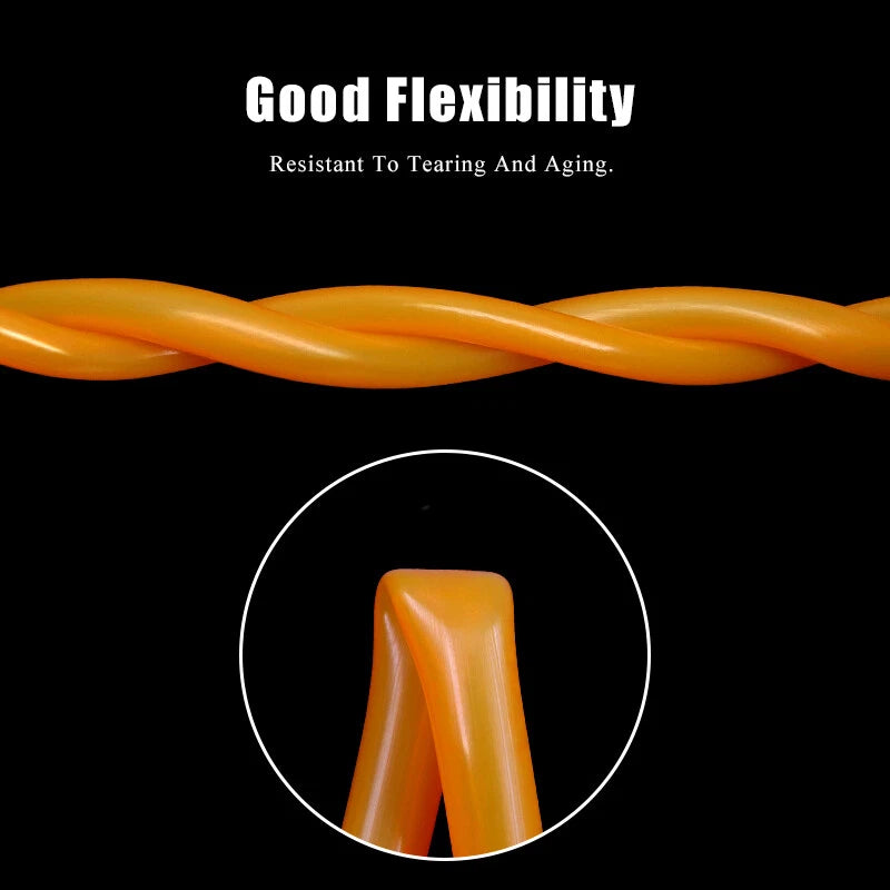 Orange Food Grade Silicone Tube – Flexible Hose Pipe for Beer, Milk & Liquid Transfer