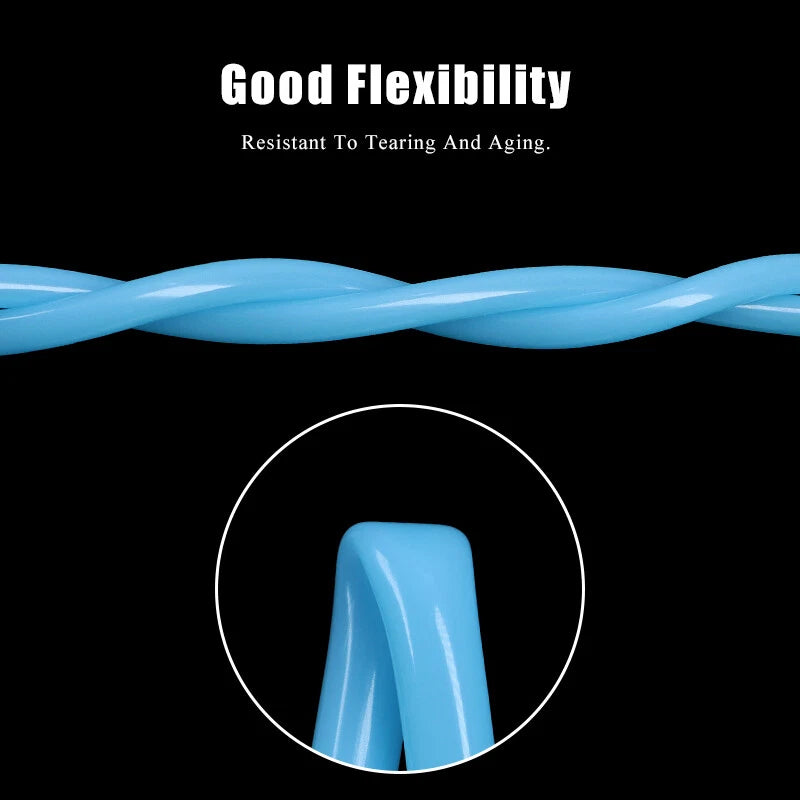 Food Grade Lake Blue Silicone Tube Beer Milk Hose Pipe Soft Rubber 4mm-6mm