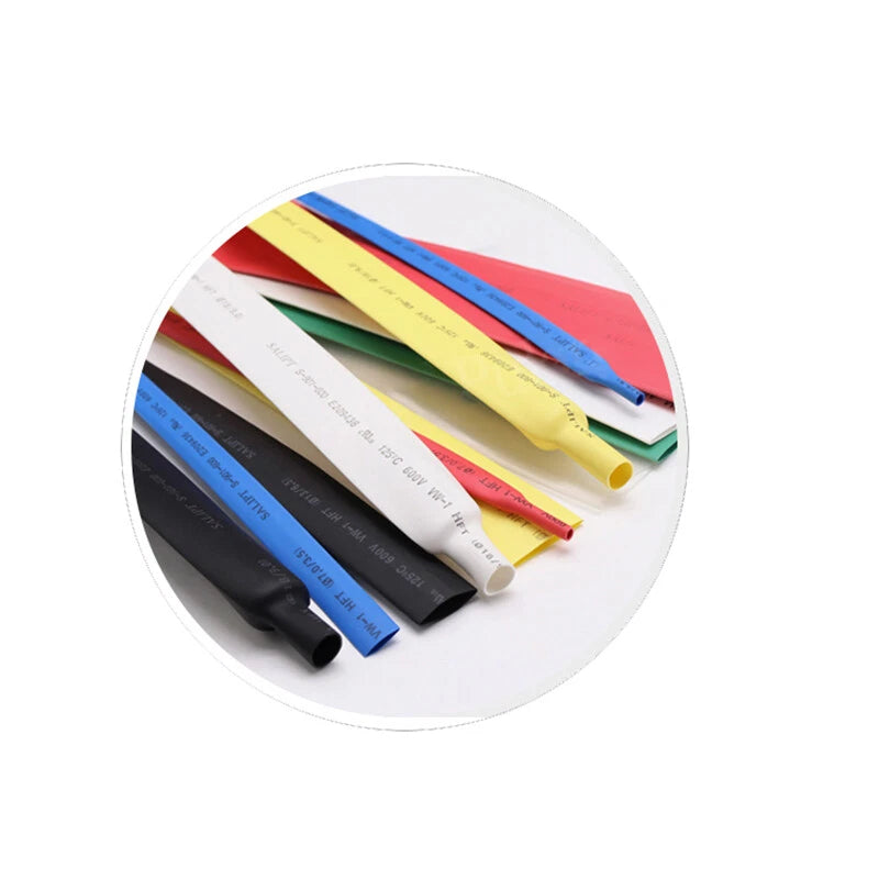 2:1 Heat Shrink Tubing – Wire Insulation Sleeving φ25–45mm, Multiple Colors