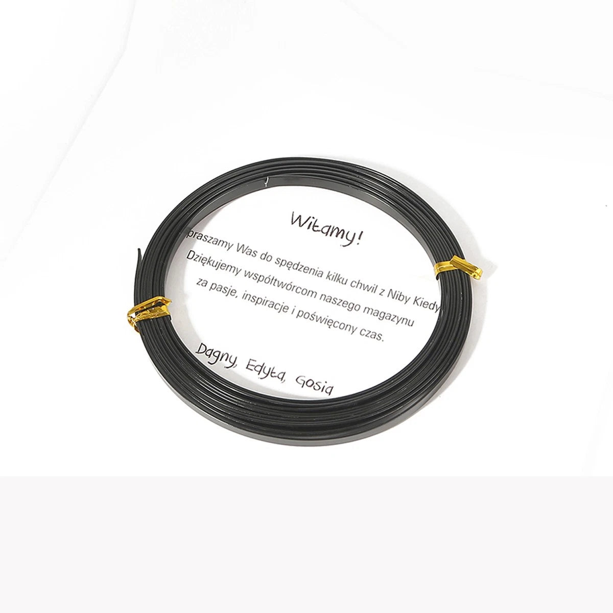 Colors Aluminum Flat Wire 5mm Bendable Metal Craft Jewelry Making Wires Strip