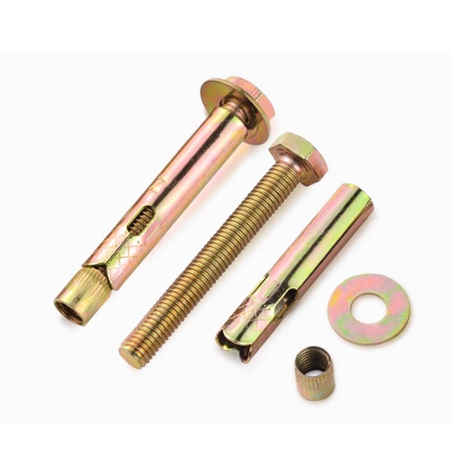 Sleeve Anchor Expansion Bolts for Masonry – Zinc Plated | M6 M8 M10 M12 M16