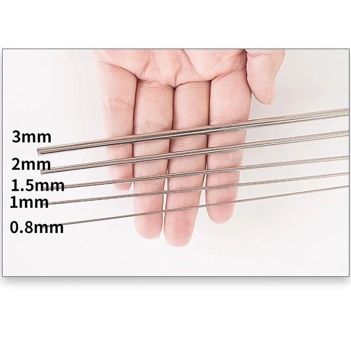 Stainless Steel Rope 0.4~1.8mm Wire Dia Spring Steel Wire Solid Straight Bars
