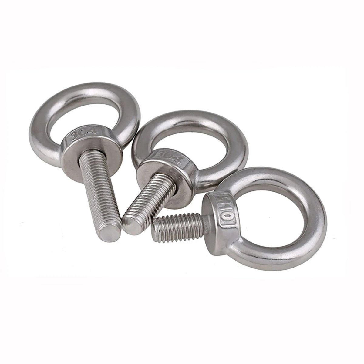 Metric Eye Bolts M3–M24 | A2 304 Stainless Steel Lifting Ring Bolts - HomeDIYer
