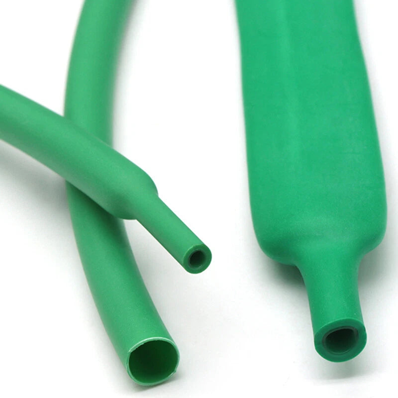 3:1 Green Adhesive Heat Shrink Tubing — Waterproof Glue Lined Sleeving