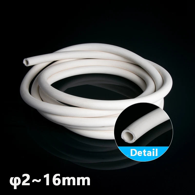 Thick-Wall Rubber Vacuum Tube — Air, Dust & Powder Hose Pipe (2mm–25mm ID)
