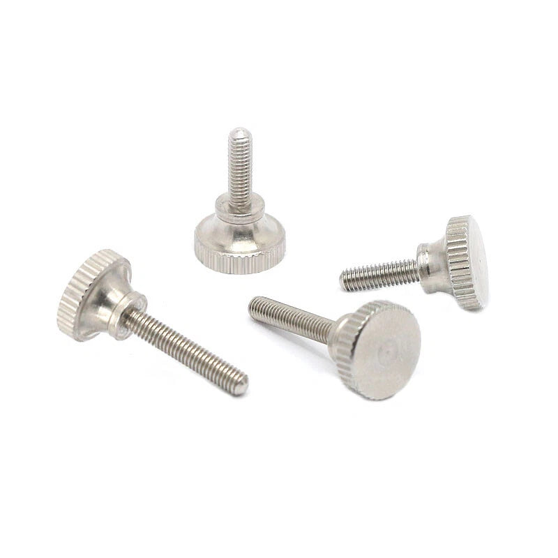 M5 M6 KNURLED THUMB SCREWS HIGH HEAD A2 STAINLESS STEEL HAND GRIP KNOB BOLTS