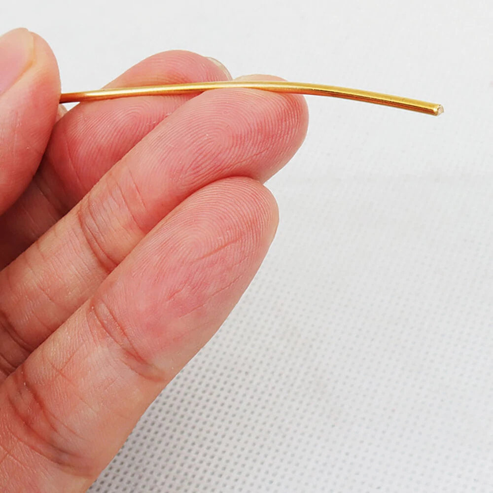 Brass round wire (Bare) 0.3mm 0.4mm 0.5mm 0.6mm 0.8mm to 5.0mm jewellery/craft