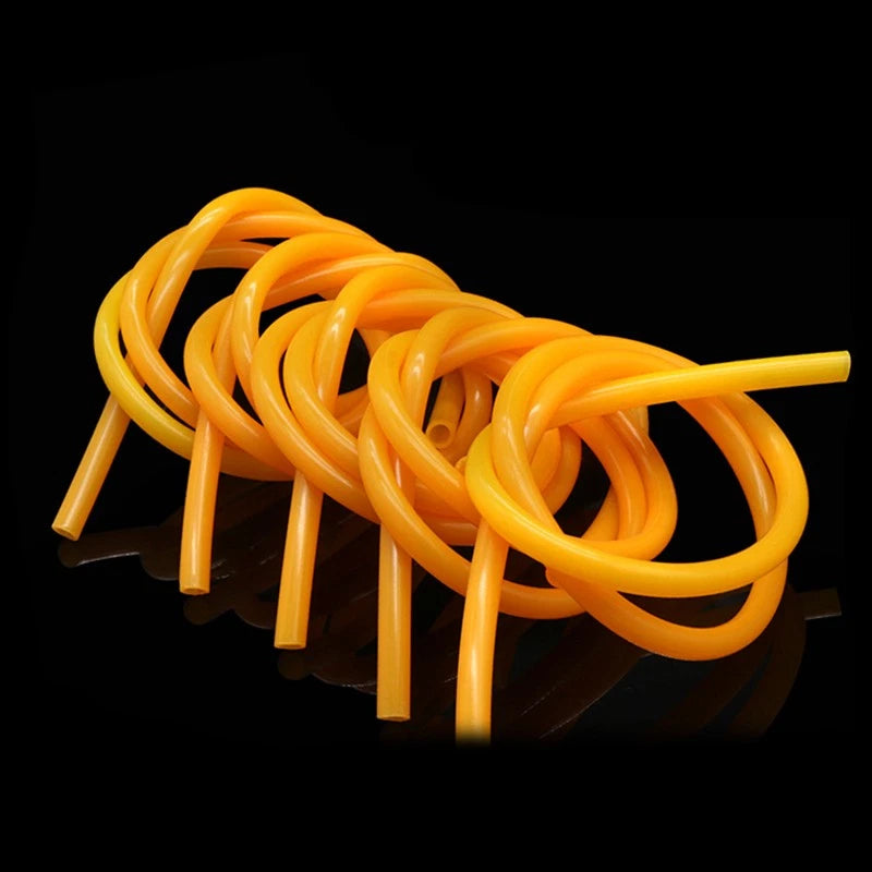 Orange Food Grade Silicone Tubing — Flexible Soft Hose for Brewing, Beverage & Water Transfer