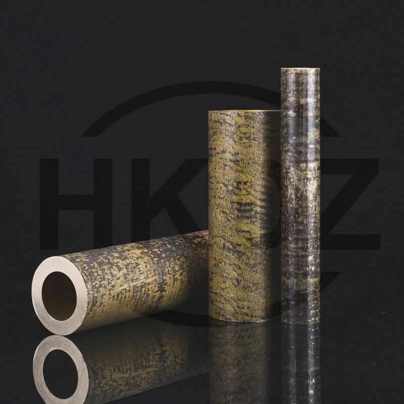 C59 Tin Bronze Tube — OD 25–110mm, ID 13–80mm, Length 100mm | Brass Bushing Pipe