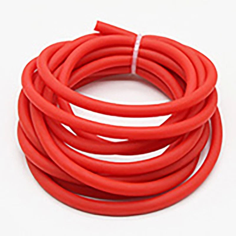 Colorful Latex Rubber Tubing — Elastic Natural Rubber Tube & Solid Rod, ID 1.6mm–18mm, Multiple Colors
