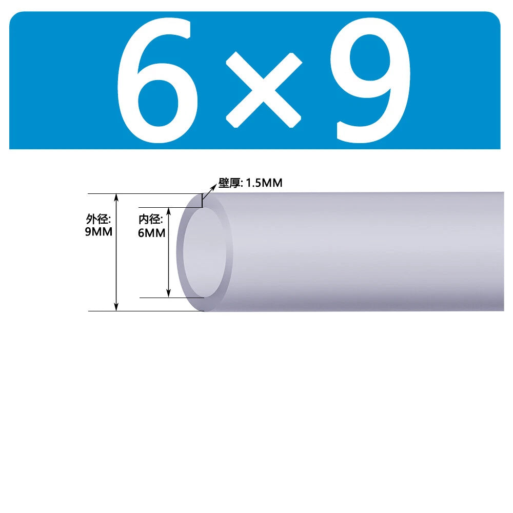 Food Grade Clear Silicone Tube Beer Milk Hose Pipe Soft Rubber ID 0.5mm - 38mm