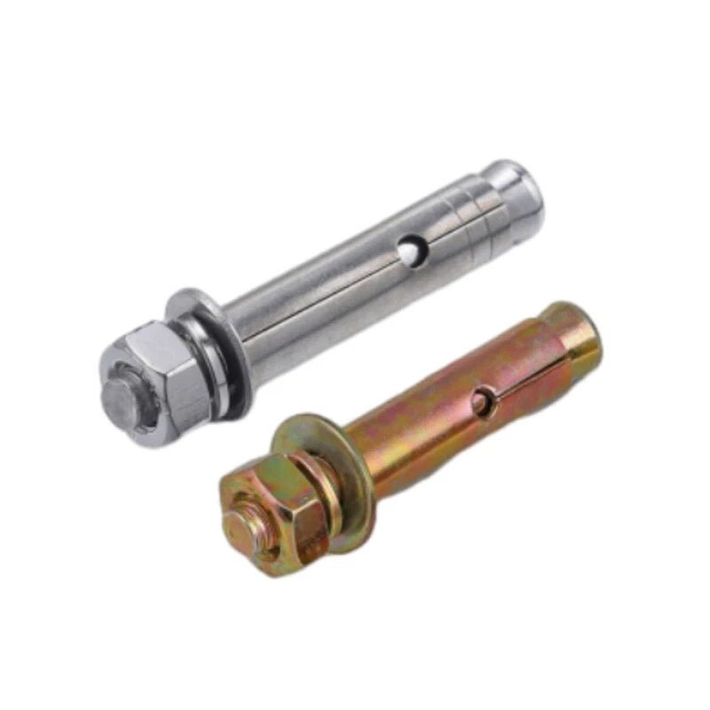 Hex Nut Expansion Sleeve Anchor Bolts — M6 to M20, Galvanized & Stainless Steel - HomeDIYer