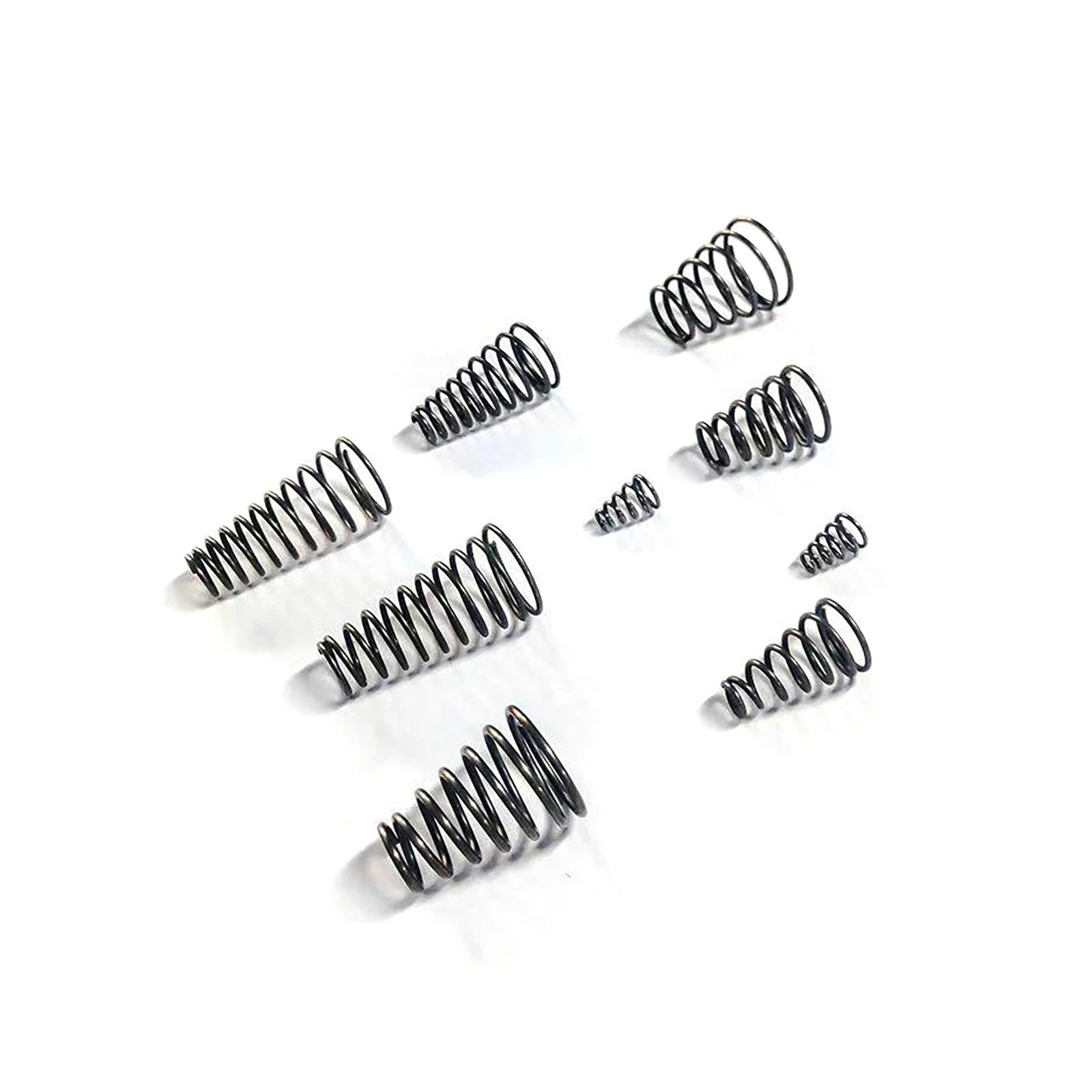 Conical Compression Spring Tapered Spring Steel Wire 0.2-3mm Heavy Duty Cone DIY
