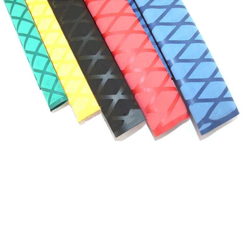 2:1 Heat Shrink Tubing – Patterned Cable Sleeve for Rod Handles - HomeDIYer