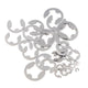 1490-Pcs E-Clip Circlip External Retaining Ring Assortment Set - 1.2mm to 22mm