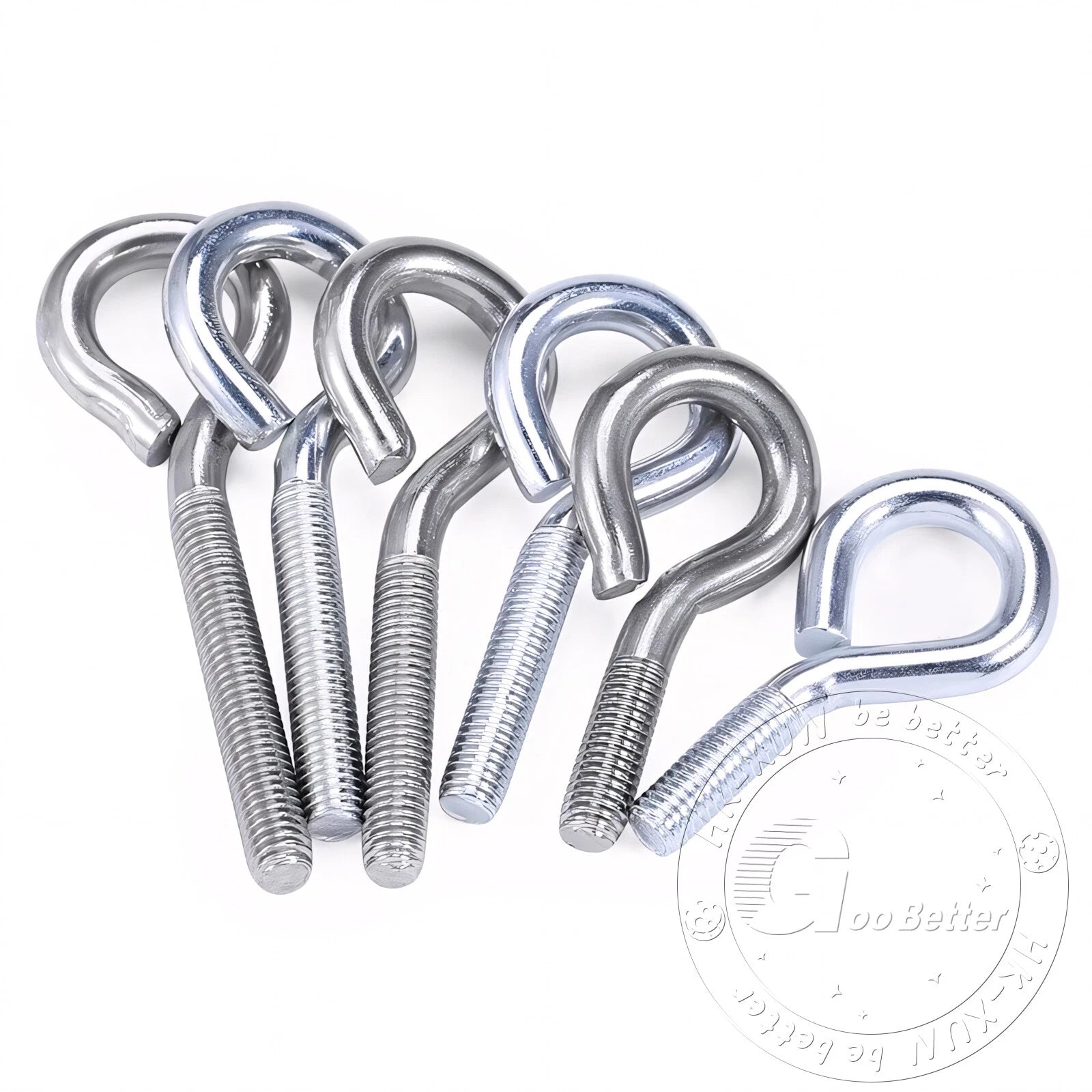 Galvanized Eye Screws Hooks Eye Bolts Closed Screws Rod Stainless Threaded Rings