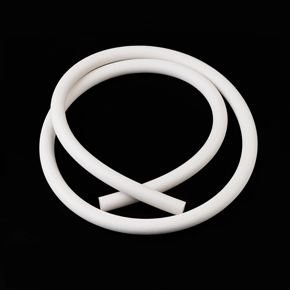 Flexible White Rubber Fuel Hose — Petrol, Diesel & Oil Pipe