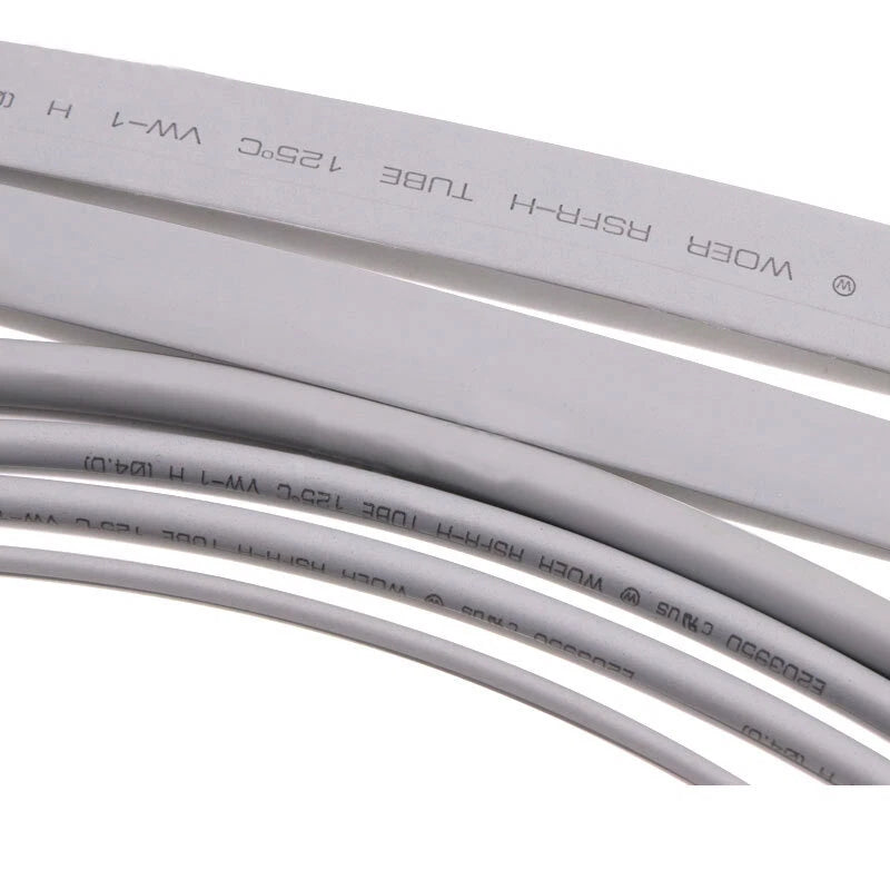 Heat Shrink Tubing 2:1 — φ1–50mm, 5 Colors, 1–10 Meter Rolls