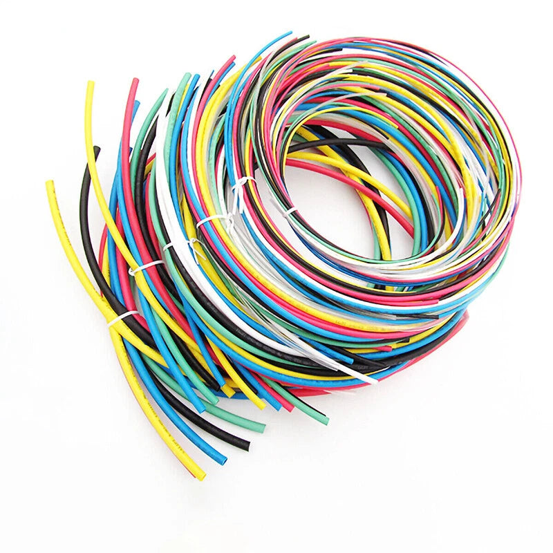 Heat Shrink Tubing 2:1 Ratio — 6mm to 11mm, 1m to 50m, Multiple Colors